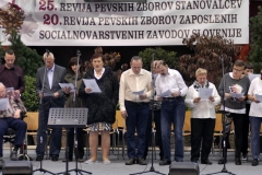 Revija pevskih zborov stanovalcev in zaposlenih v socialnovarstvenih zavodih Slovenije